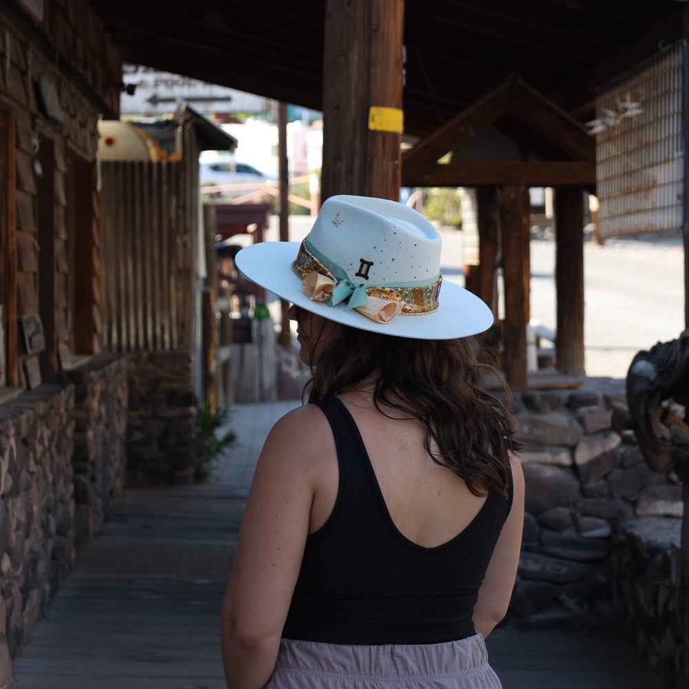 Gemini Branded Western Zodiac Hat - Picture 3 of 5